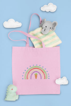 Easter Carrot Rainbow Machine Embroidery Design - sproutembroiderydesigns