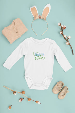 Happy Easter Machine Embroidery Design - sproutembroiderydesigns