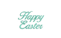 Happy Easter Machine Embroidery Design, 3 Fonts - sproutembroiderydesigns