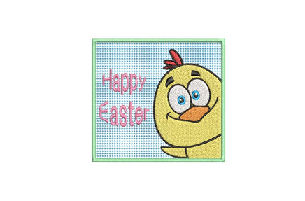 Easter Chick Machine Embroidery Design - sproutembroiderydesigns