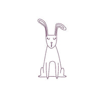 Collection of Rabbit Machine Embroidery Design, 5 Designs - sproutembroiderydesigns