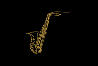 Sketch Saxophone Embroidery Design - sproutembroiderydesigns