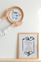 Home Is Where the Wifi Machine Embroidery Design - sproutembroiderydesigns