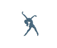 Dance Machine Embroidery Design / 2 designs, Dance Silhouette, Dancing embroidery, Dance Bag Embroidery, dancer embroidery, Ballet, Jazz