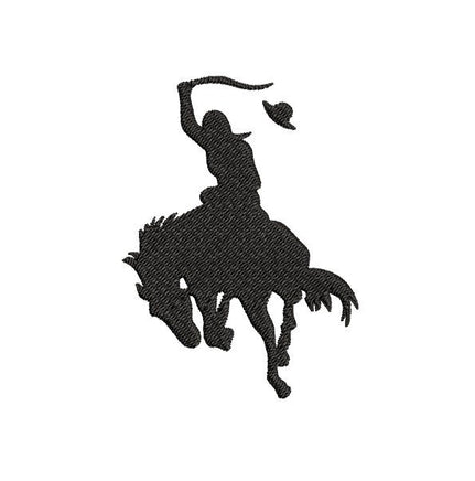 Cowgirl Machine Embroidery Design, Silhouette embroidery design, rodeo embroidery design, cowgirl embroidery, rodeo design, horse embroidery