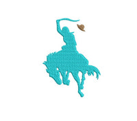 Cowgirl Machine Embroidery Design, Silhouette embroidery design, rodeo embroidery design, cowgirl embroidery, rodeo design, horse embroidery