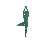 Yoga Machine Embroidery Design 4x4 hoop, yoga mat embroidery, yoga bag embroidery design