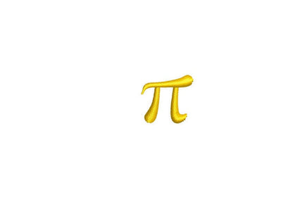 Teeny Tiny Pi Machine Embroidery Design, math teacher embroidery design