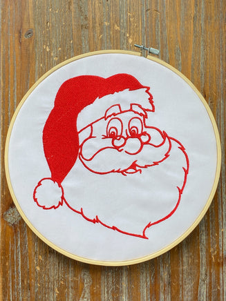 GIANT Santa Claus Christmas Machine Embroidery Design christmas embroidery design