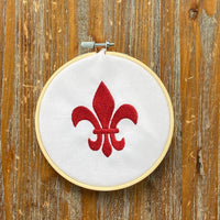 Fleur de Lis Machine Embroidery Design, french embroidery design, mardi gras embroidery design, fleur de lis design, fleur de lis embroidery