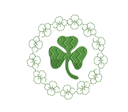 St. Patrick's Day Shamrock Machine Embroidery Design, Clover design, Shamrock embroidery, St. Patrick's day embroidery pattern