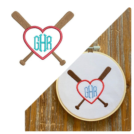 Baseball Monogram Frame Machine Embroidery Design, baseball border embroidery design, baseball frame embroidery design, monogram border