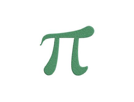 Pi Machine Embroidery Design, Math Teacher Gift (Digital Download)