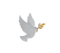 Peace Dove Christmas Machine Embroidery Design