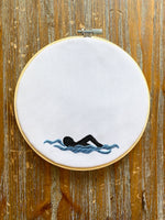 Swim Machine Embroidery Design, swim embroidery design, swimming, swimmer embroidery, swim pattern, swim bag embroidery