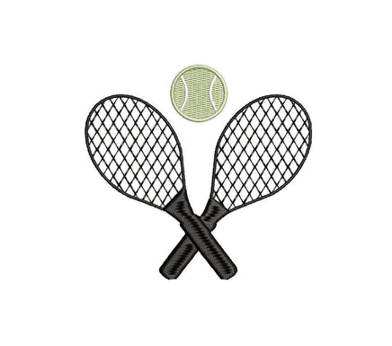 Tennis Machine Embroidery Design, tennis embroidery design, tennis racquet design, tennis pattern, tennis team gift, tennis bag embroidery