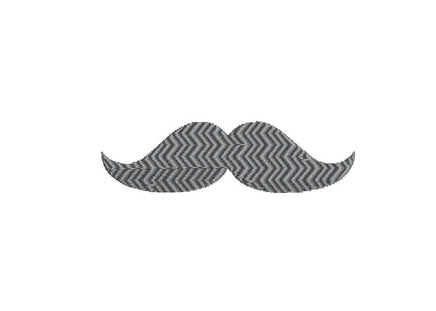 Mustache Embroidery Machine Embroidery Design, men's embroidery design, husband embroidery, embrossed embroidery design, 4x4 hoop