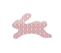 Embossed Easter Bunny Machine Embroidery Design - sproutembroiderydesigns