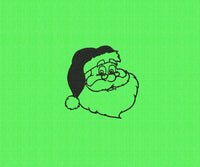 GIANT Santa Claus Christmas Machine Embroidery Design christmas embroidery design