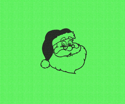 GIANT Santa Claus Christmas Machine Embroidery Design christmas embroidery design