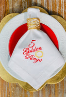 12 Days of Christmas Embroidery Design, Quick Stitch, 4x4 and 5x7 hoop, 12 Days of Christmas machine embroidery design