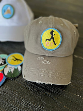 Running Patch Machine Embroidery Design, 3 designs, 5K embroidery, Woman Runner embroidery design, Marathon patch, 1/2 marathon embroidery