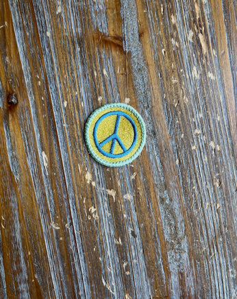 ITH Peace Machine Patch Embroidery Design, Peace Sign embroidery design, Peace patch design, peace patch, In The Hoop Embroidery Design