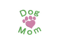 Dog Mom Machine Embroidery Design - sproutembroiderydesigns