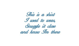 Memorial This is a Shirt Machine Embroidery Design, 2 sizes, Memorial embroidery design, shirt quilt embroidery design, 4x4 hop. 5x7 hoop - sproutembroiderydesigns