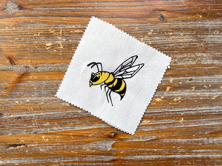 Yellow Jacket Embroidery Design, 4x4 hoop - sproutembroiderydesigns
