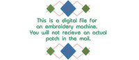 ITH Patch Shamrock Machine Embroidery Design, St. Patrick's Day embroidery design, Patch design, clover patch, In The Hoop Embroidery Design