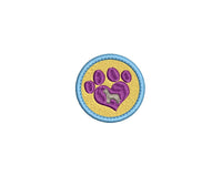 ITH Dog Heart Machine Embroidery Design, Dog embroidery design, love dog patch design, dog patch, In The Hoop Embroidery Design