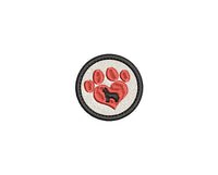 ITH Dog Heart Machine Embroidery Design, Dog embroidery design, love dog patch design, dog patch, In The Hoop Embroidery Design