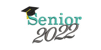 Senior 2022 Machine Embroidery Design - sproutembroiderydesigns