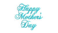 Happy Mother's Day Machine Embroidery Design, Mother's Day Embroidery design, Mother's Day design, Mom embroidery