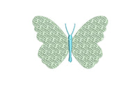 Butterfly Design Pack Embroidery Designs, 4 designs included - sproutembroiderydesigns