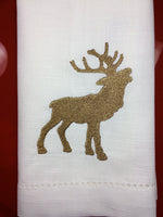Majestic Christmas Reindeer Machine Embroidery Design, reindeer embroidery, christmas embroidery design, reindeer pattern, reindeer pattern - sproutembroiderydesigns