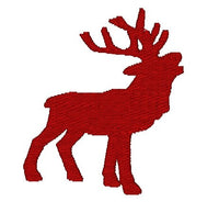 Majestic Christmas Reindeer Machine Embroidery Design, reindeer embroidery, christmas embroidery design, reindeer pattern, reindeer pattern - sproutembroiderydesigns