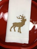 Majestic Christmas Reindeer Machine Embroidery Design, reindeer embroidery, christmas embroidery design, reindeer pattern, reindeer pattern - sproutembroiderydesigns