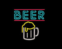 Beer Sign Machine Embroidery Design - sproutembroiderydesigns