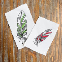 Feather Collection Embroidery Design, 4 Designs, Quick Stitch, Collection Available, PES, VIP, DST, vp3, pcs + more - sproutembroiderydesigns