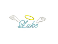 Collection Angel Wings Embroidery Design, PES, DST, VIP, VP3, pcs + more, memorial embroidery design, Quick Stitch