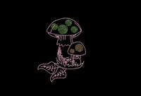 Mushroom Polka Dot Machine Embroidery Design - sproutembroiderydesigns