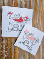 Gnome House Machine Embroidery Design - sproutembroiderydesigns
