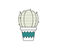 Cactus Collection Embroidery Design - sproutembroiderydesigns