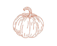 Pumpkin Outline Machine Embroidery Design, pumpkin embroidery design, thanksgiving embroidery design,Halloween embroidery