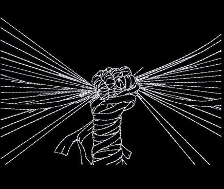 Mummy Machine Embroidery Design, halloween embroidery design, Mummy embroidery design, creepy embroidery design