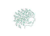 Leaf Woman Machine Embroidery Design - sproutembroiderydesigns