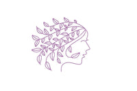 Leaf Woman Machine Embroidery Design - sproutembroiderydesigns