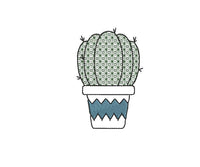 Cactus Collection Embroidery Design - sproutembroiderydesigns